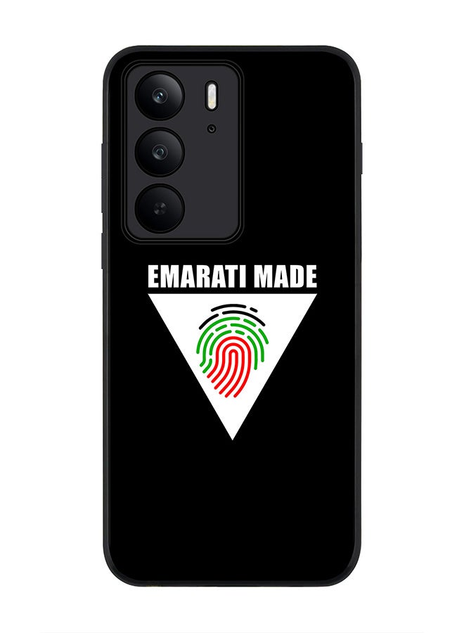 For Realme C75x / C75 4G Case,Slim fit Camera Protection, Shockproof Thin Phone cover  - Emarati Made Triangle